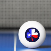 Balle De Ping Pong Shamrock du Texas (Filet)