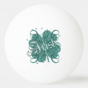 Balle De Ping Pong Shamrock irlandais