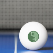 Balle De Ping Pong Shamrock irlandais Yin Yang et Frog (Filet)
