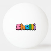 Balle De Ping Pong Shelli (Devant)