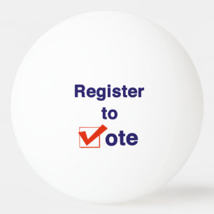 Balle De Ping Pong S'inscrire aux élections de 2026