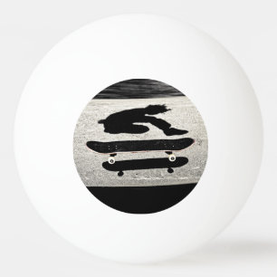 Balle De Ping Pong skateboard pris en sandwich