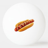 Balle De Ping Pong SlipperyJoe's hot dog niché doucement pain jaune v (Devant)