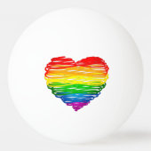 Balle De Ping Pong SlipperyJoe's orgueil griffé dessin en forme de co (Devant)