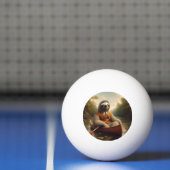 Balle De Ping Pong Sloth Dans Un Canoë (Filet)