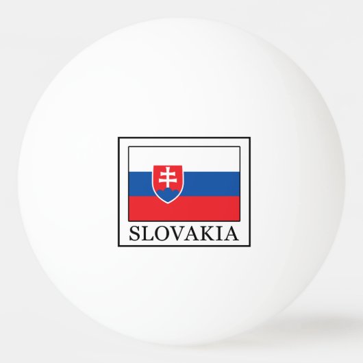 Balle De Ping Pong Slovaquie (Devant)