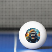 Balle De Ping Pong Smiling gorilla (Filet)