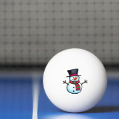 Balle De Ping Pong Snowman (Filet)