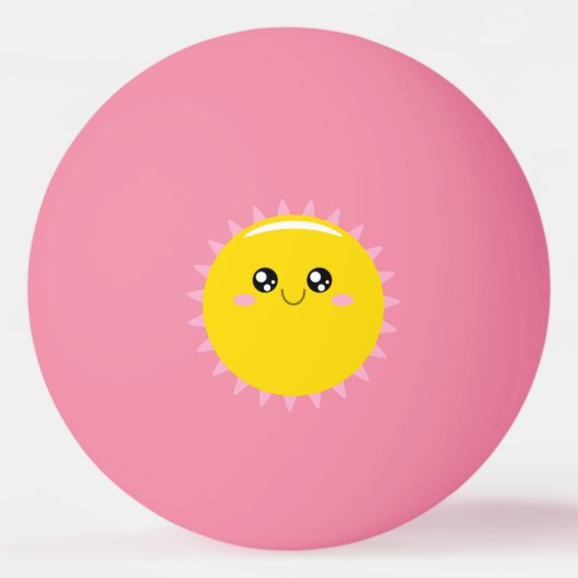 Balle De Ping Pong Soleil (Devant)
