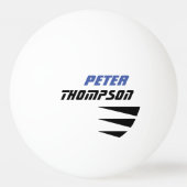 Balle De Ping Pong son nom logo ping-pong (Dos)