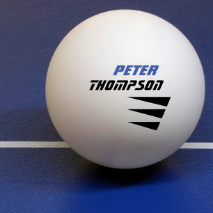 Balle De Ping Pong son nom logo ping-pong
