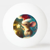 Balle De Ping Pong Souris de Noël (1) (Dos)