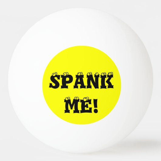 Balle De Ping Pong Spire-moi Yellow Custom Ping Balls de Janz (Devant)