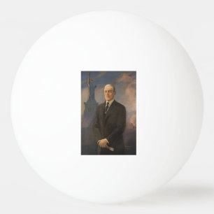 Balle De Ping Pong Statue de la Liberté et président Woodrow Wilson