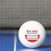 Balle De Ping Pong Sto Lat ! Chanson (Filet)