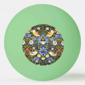 Balle De Ping Pong Strawberry Thief, célèbre motif, (Dos)