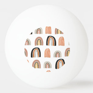 Balle De Ping Pong Style simple Pastel Rainbow pour enfants