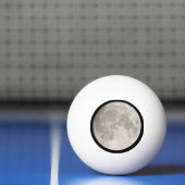 Balle De Ping Pong Superlune dans le ciel noir (Filet)