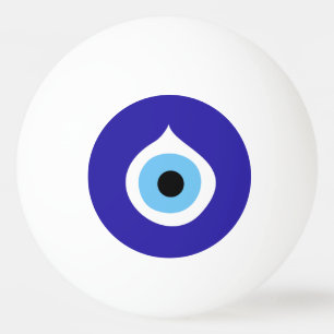Balle De Ping Pong symbole de l'oeil maléfique ancien nazar fatima t