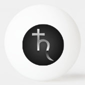 Balle De Ping Pong Symbole de Saturn (Dos)
