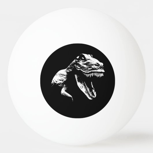 Balle De Ping Pong T blanc Rex (Devant)