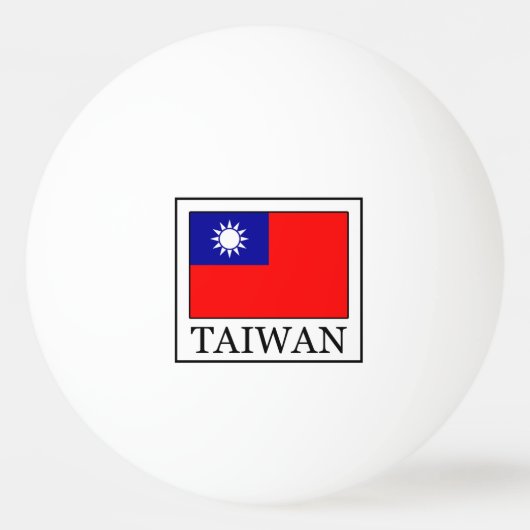 Balle De Ping Pong Taïwan (Devant)