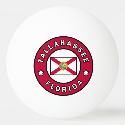 Balle De Ping Pong Tallahassee Floride (Devant)