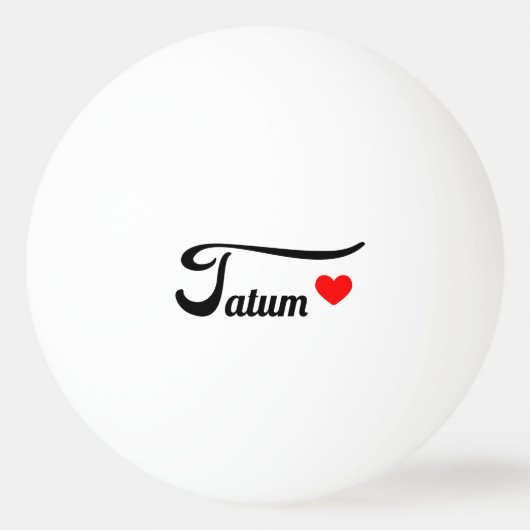 Balle De Ping Pong Tatum (Devant)
