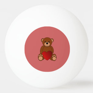 Balle De Ping Pong Teddy Love