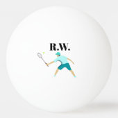 Balle De Ping Pong Tennis (Dos)