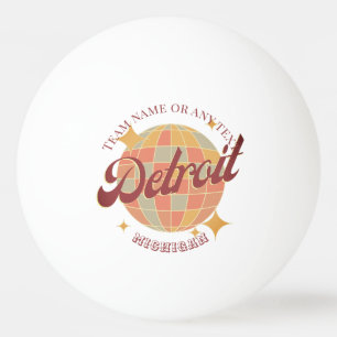 Balle De Ping Pong tennis de table Detroit Michigan City