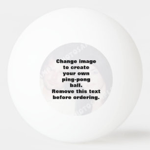 Balle De Ping Pong Tennis de table photo personnalisé