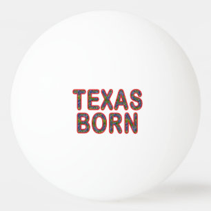 Balle De Ping Pong Texas Born Bluebonnet