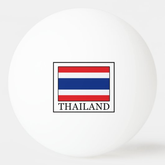 Balle De Ping Pong Thaïlande (Devant)