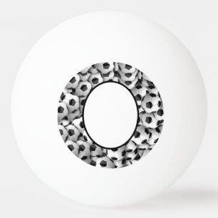 Balle De Ping Pong Thème de football personnalisé