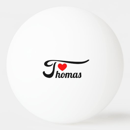 Balle De Ping Pong Thomas (Devant)