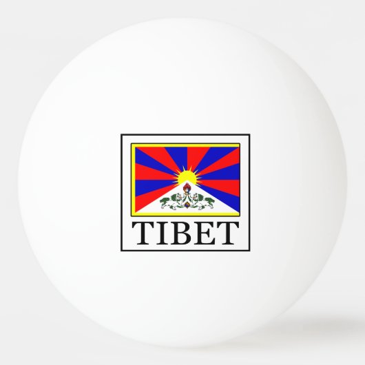 Balle De Ping Pong Tibet (Devant)