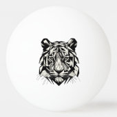 Balle De Ping Pong Tigre mirando (Dos)