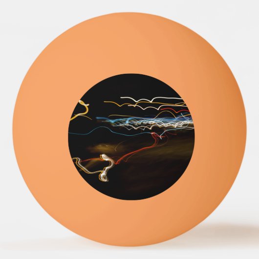 Balle De Ping Pong tireur noir (Dos)