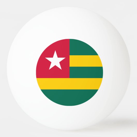Balle De Ping Pong Togo (Devant)