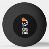 Balle De Ping Pong Toujours éclairée par la roche (Dos)