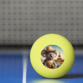 Balle De Ping Pong Tour Eiffel de Koala (Filet)