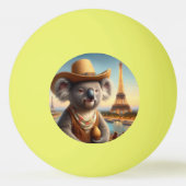 Balle De Ping Pong Tour Eiffel de Koala (Dos)