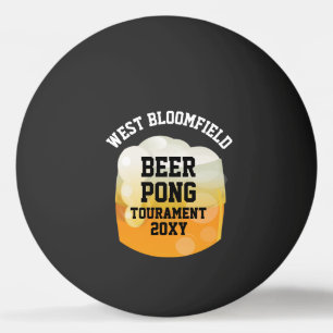 Balle De Ping Pong Tournoi Beer Pong Personnalisé