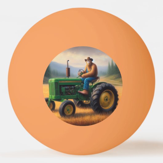 Balle De Ping Pong Tracteur Bigfoot (Devant)