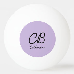 Balle De Ping Pong Trend Color Soft Violet Nom Ping Pong Ball
