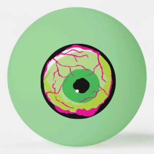 Balle De Ping Pong 'Trick or Treat' Eyeball et bonbons personnalisabl
