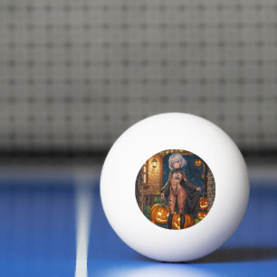 Balle De Ping Pong Trick ou le traitement, Brave Halloween Costume Gi