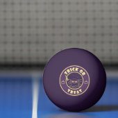 Balle De Ping Pong Trick ou traiter l'araignée halloween style Starbu (Filet)