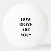 Balle De Ping Pong Trump et personnalisation (Dos)